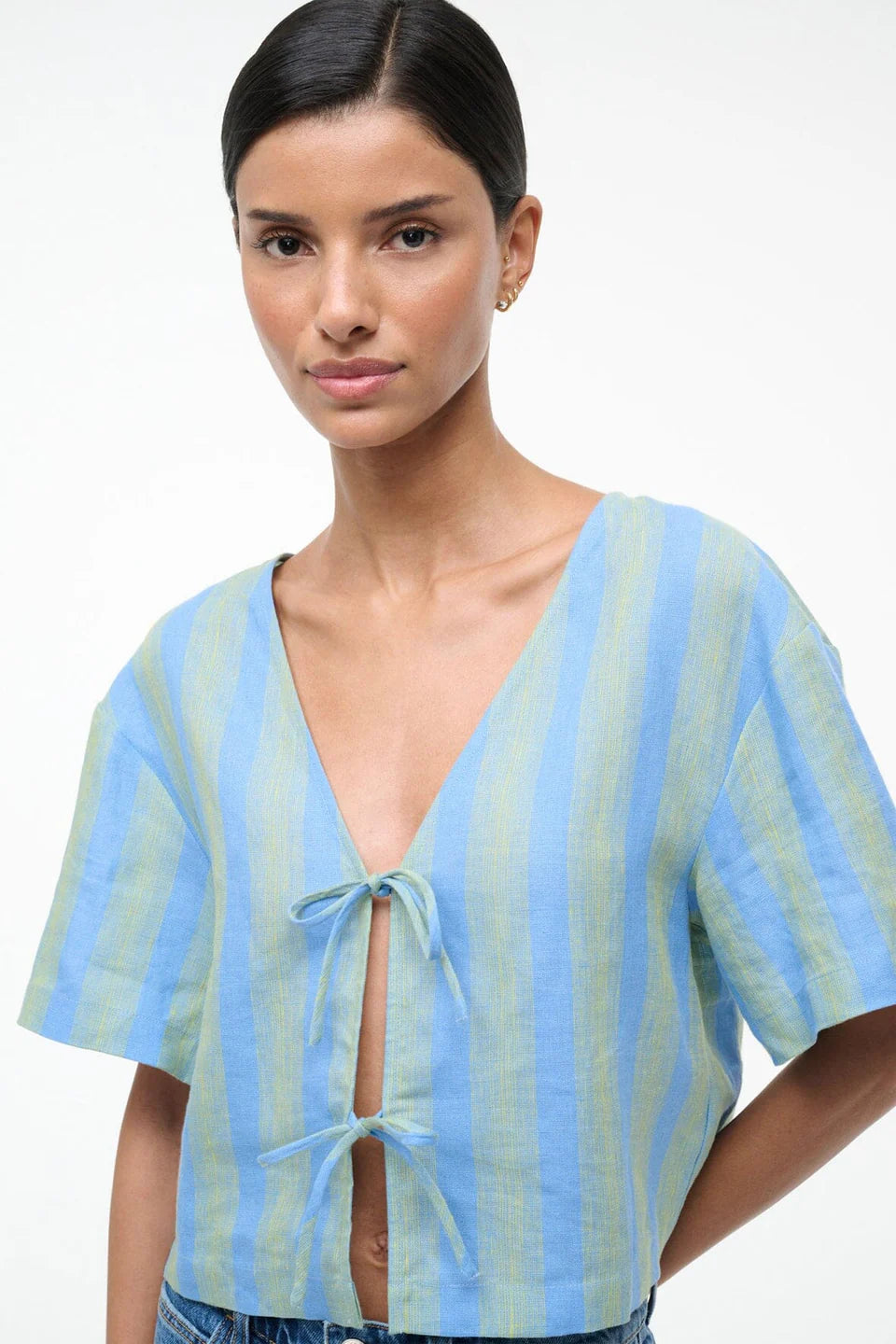 Ava Linen Top