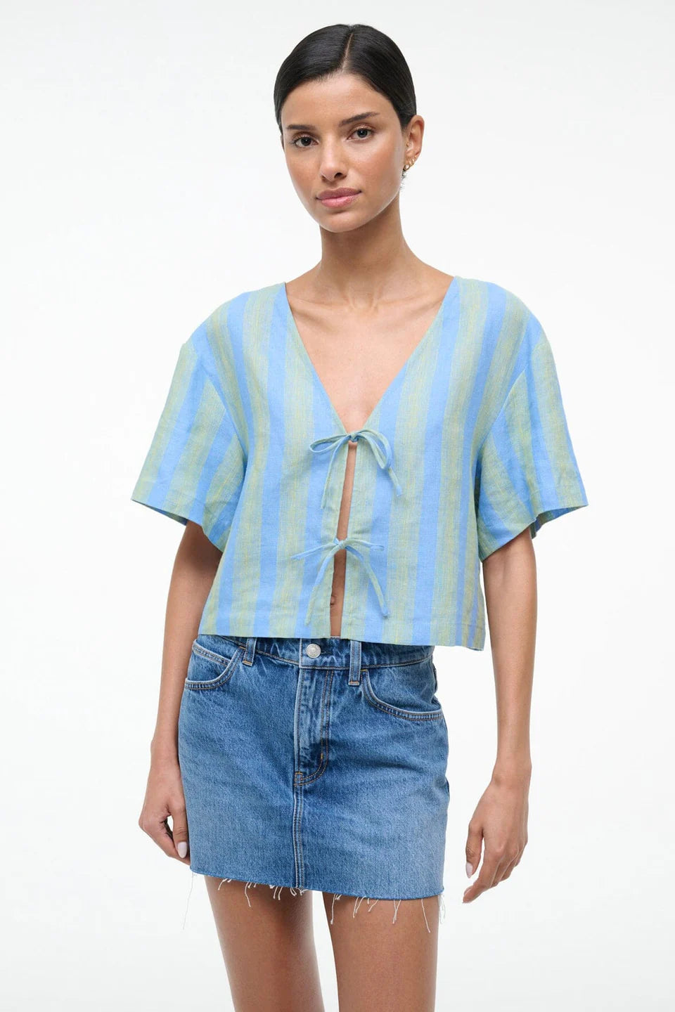 Ava Linen Top
