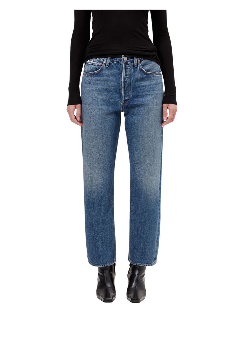 90's Crop Straight Jean