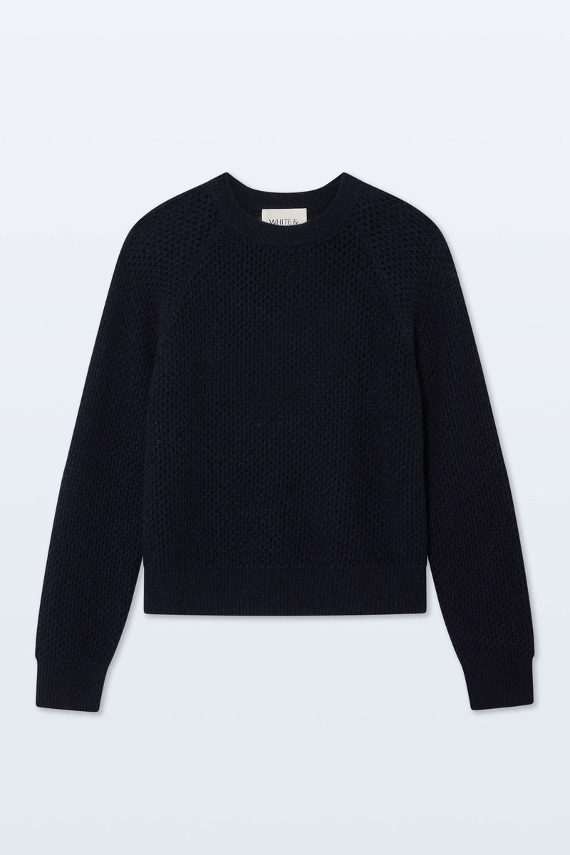 Cashmere Tennis Raquet Sweatshirt