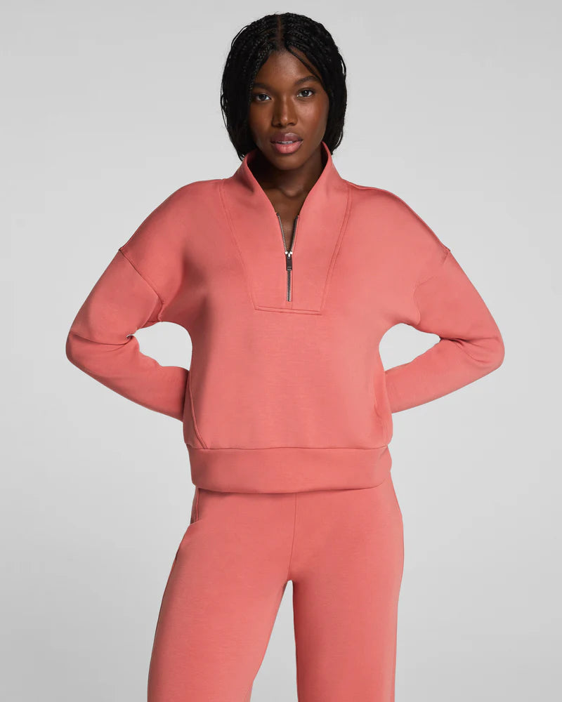 Spanx Airessentials® Shawl Collar Half Zip