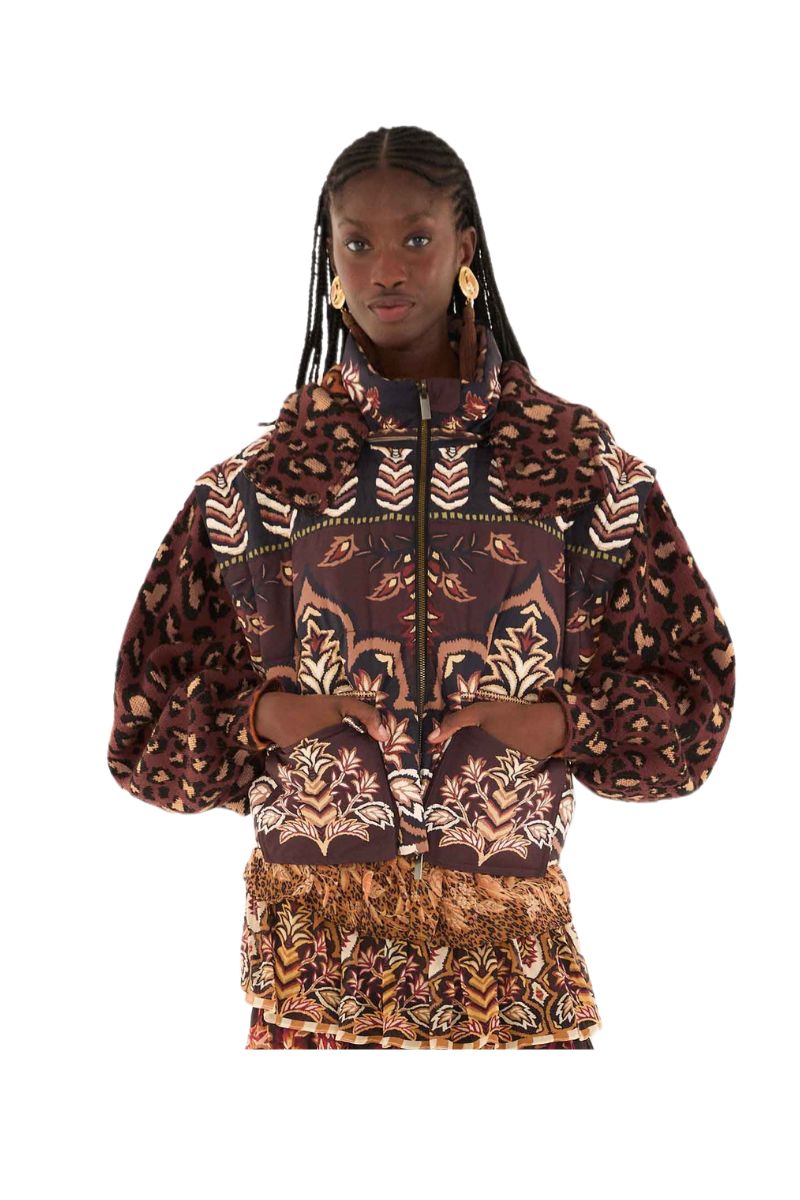 Winter Ainika Brown Puffer Jacket