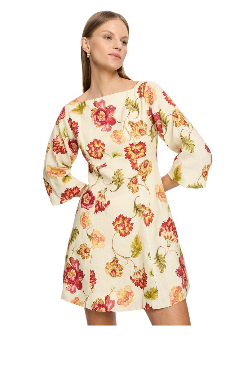 Odessa Sleeved Mini Dress