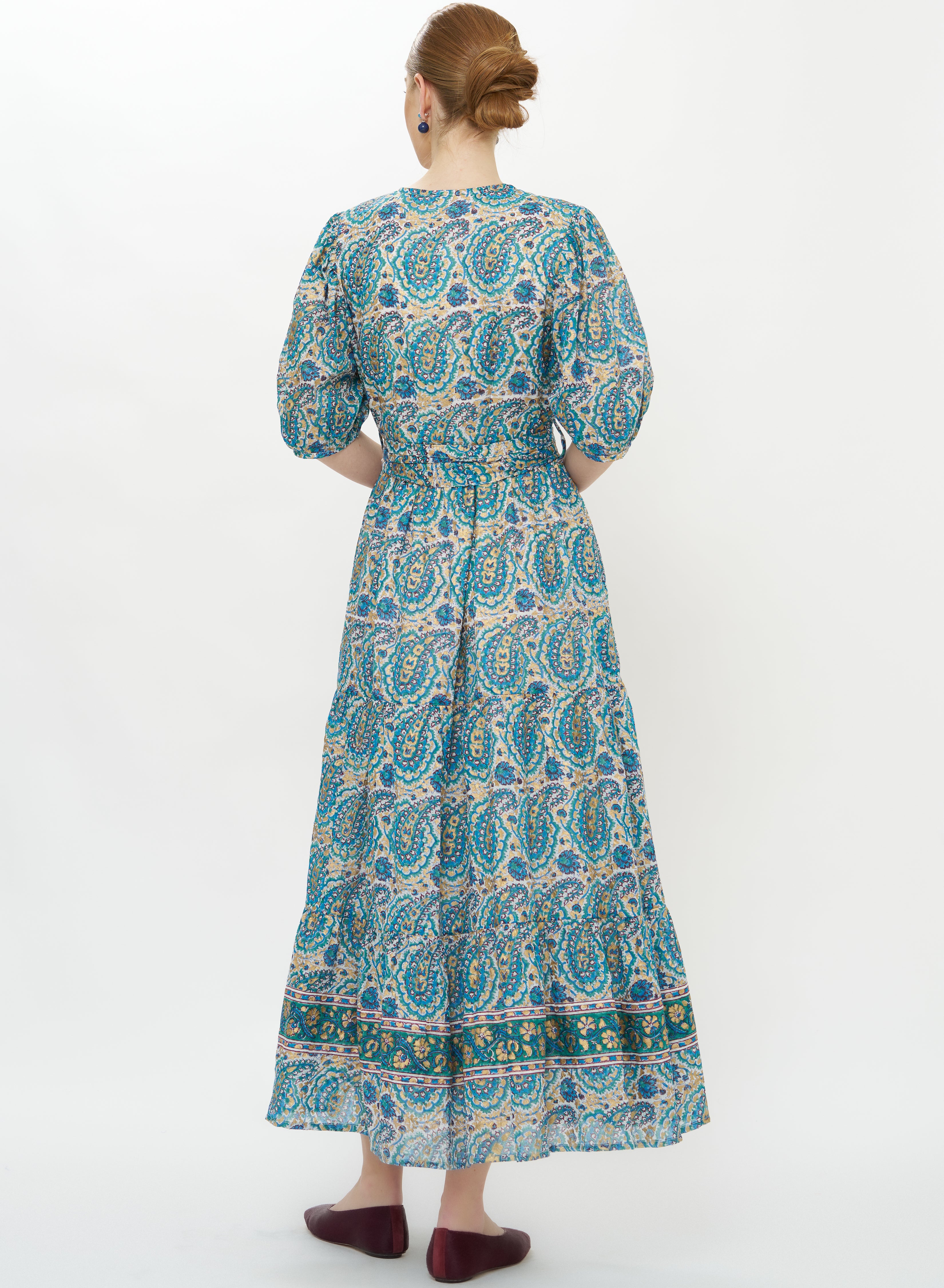 Puff Sleeve Maxi