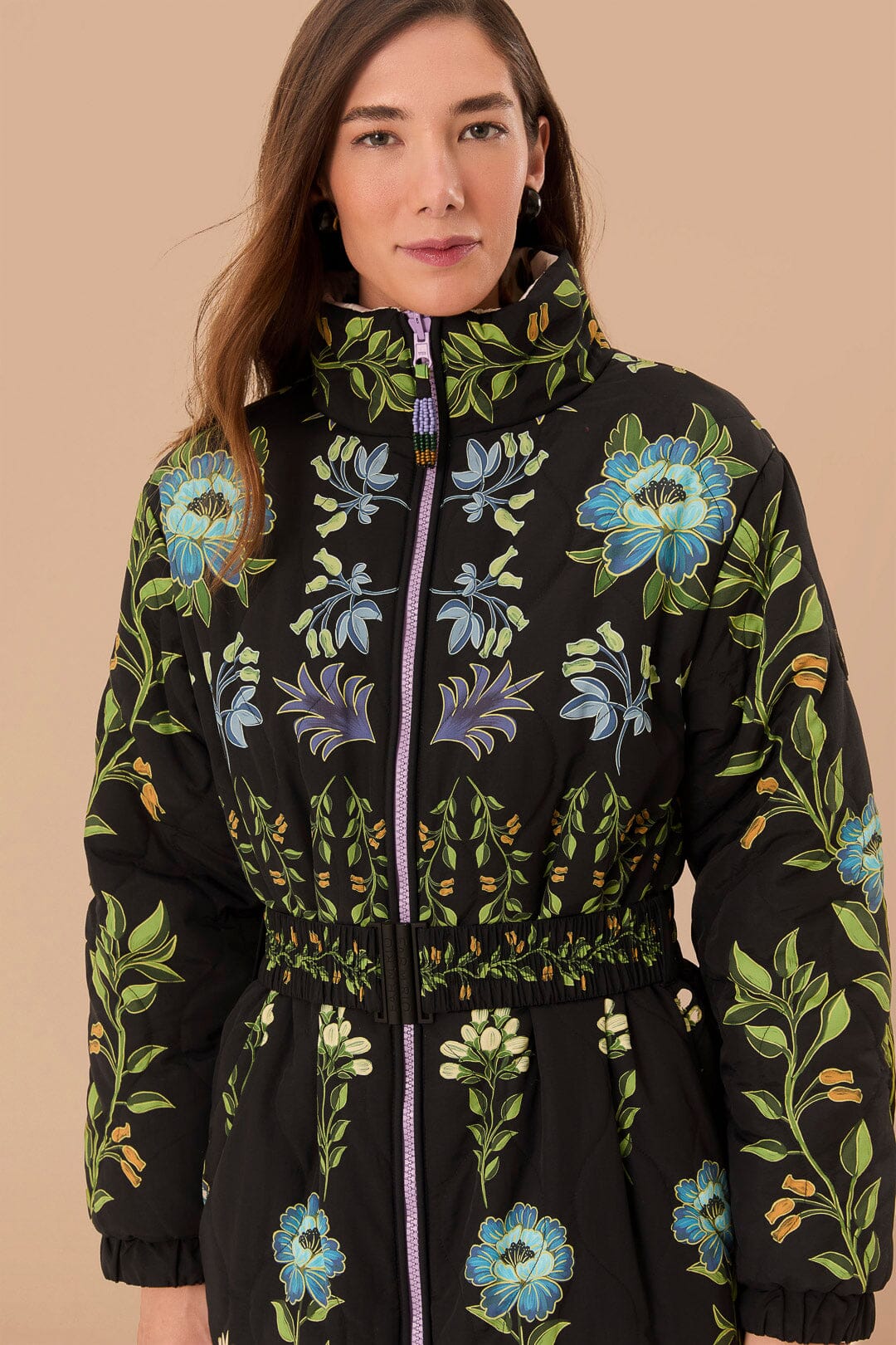 Reversible Long Puffer Jacket