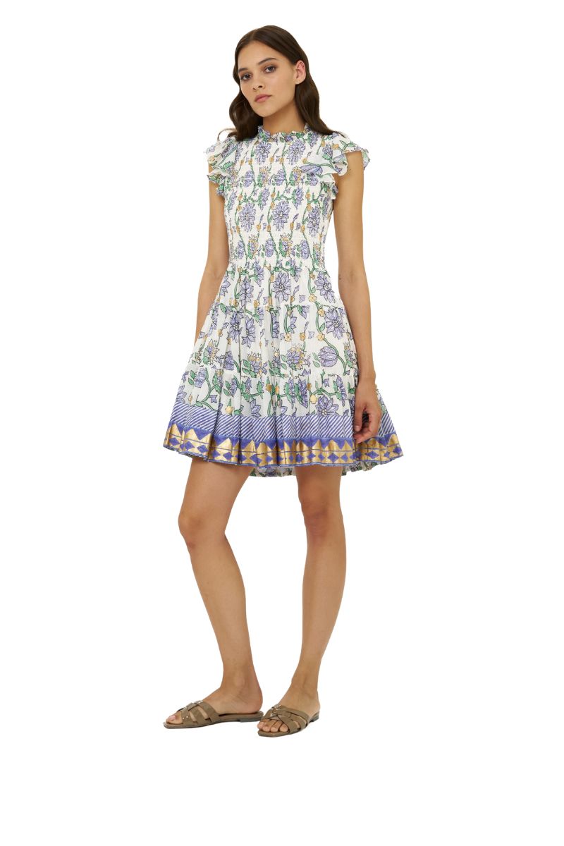 Smocked Flirty Mini Dress