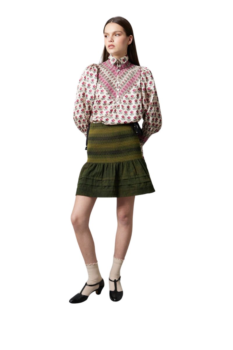 Soft Smocked Shirt
