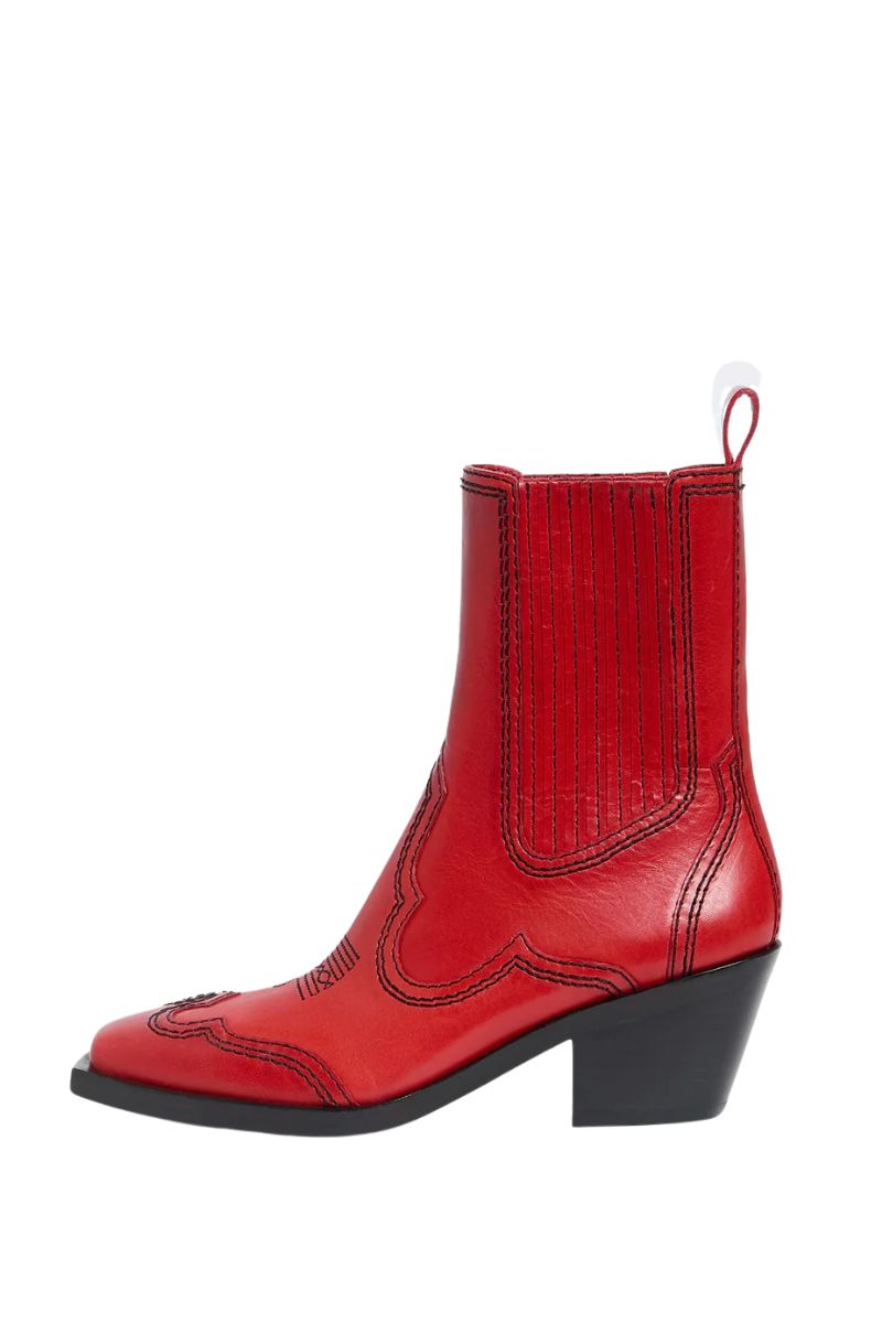 Agnes Western Bootie