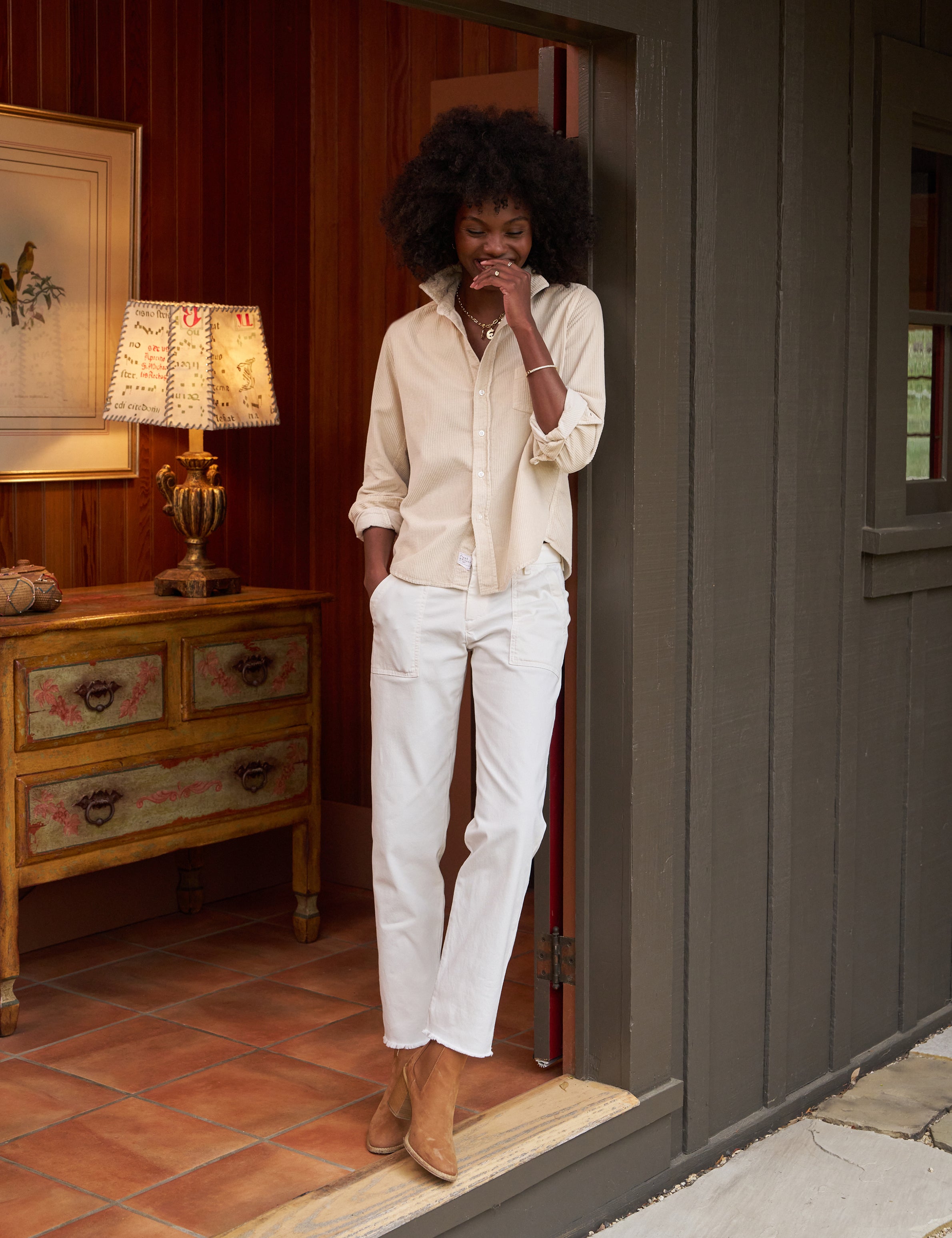 Relaxed Button-Up Shirt