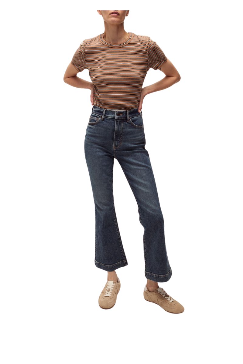 Carson High Rise Ankle Flare