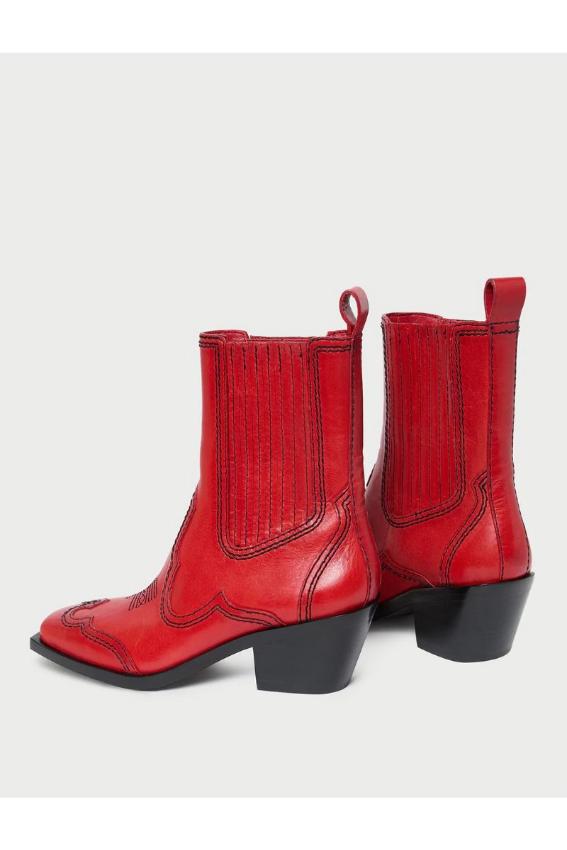 Agnes Western Bootie