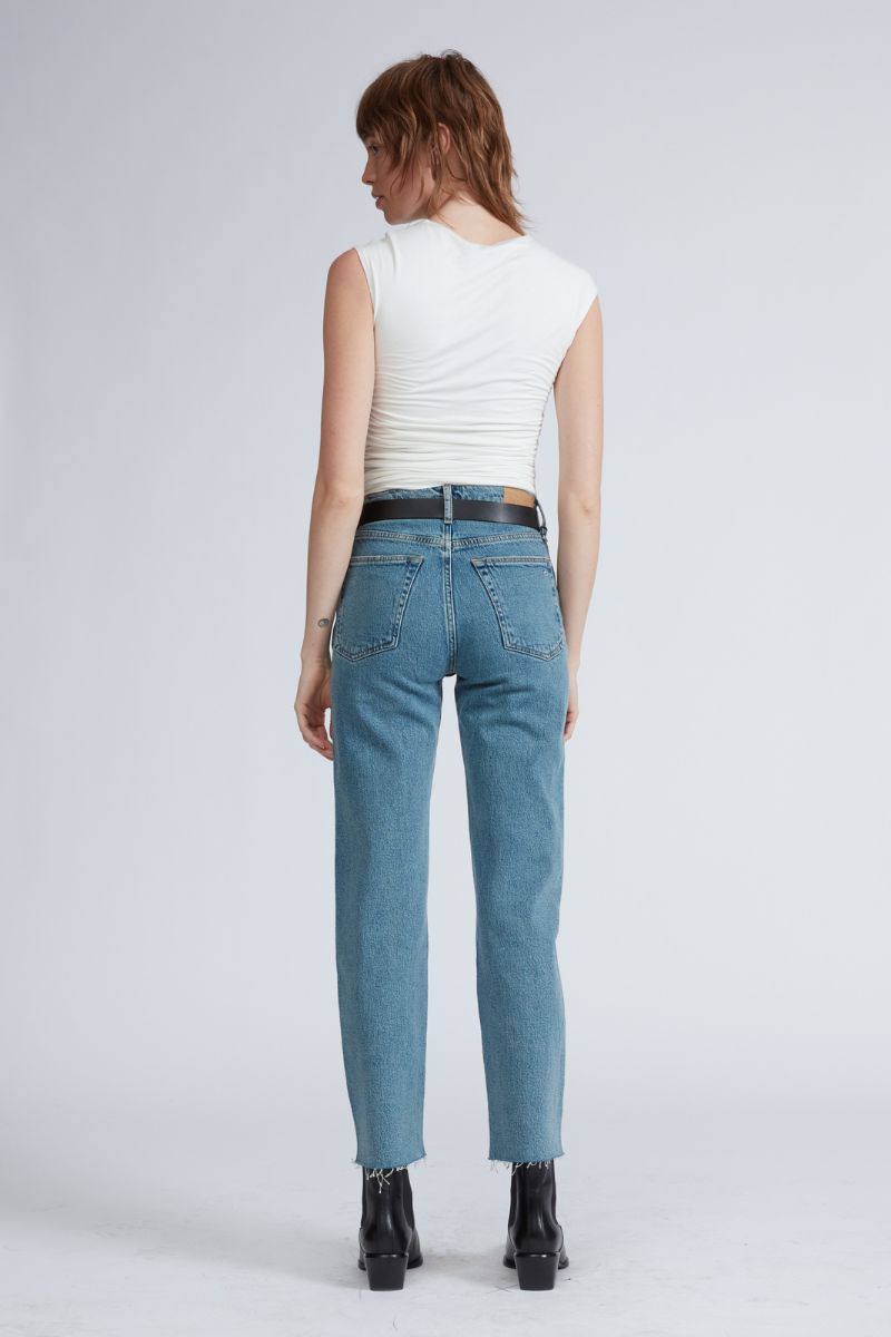 Harlow Mid-Rise Ankle Straight