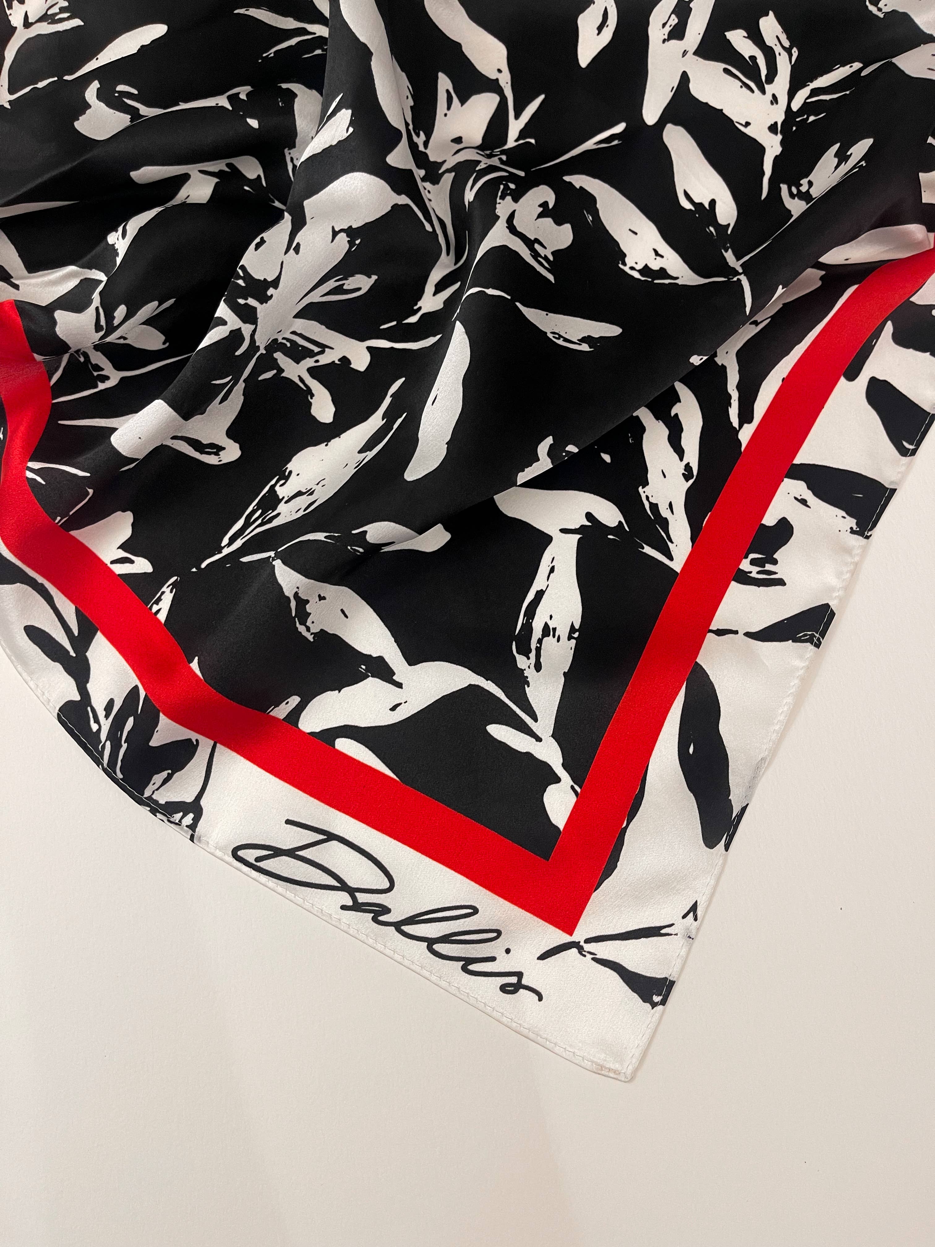 Red + Black Gameday Scarf