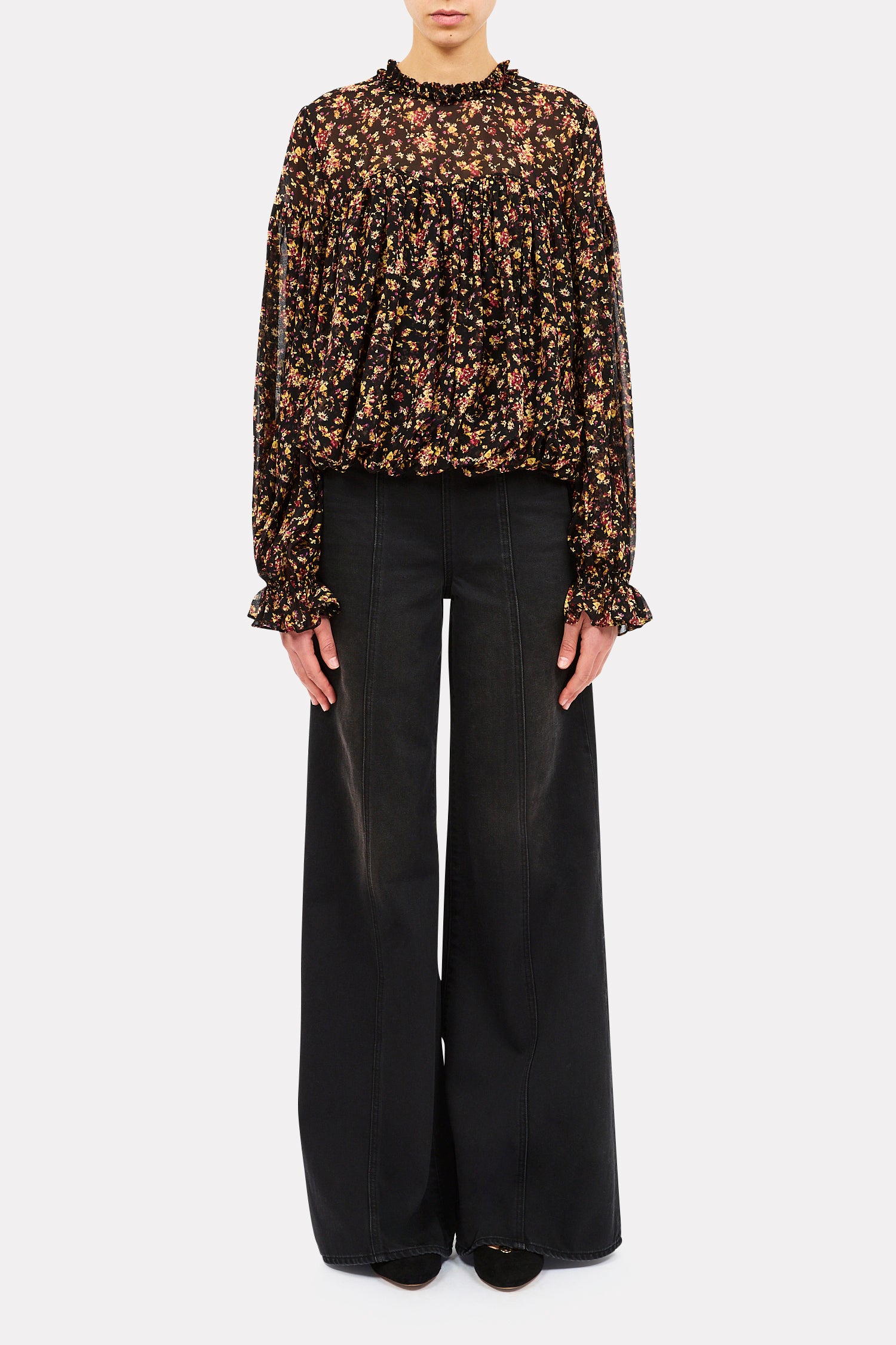Pearl LS Silk Blouse