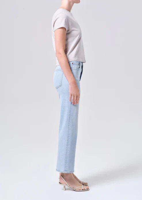 Harper Crop Jean in Flaunt