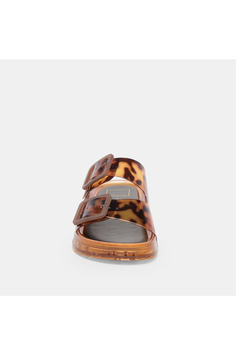 Julio Sandals Tortoise Vinyl