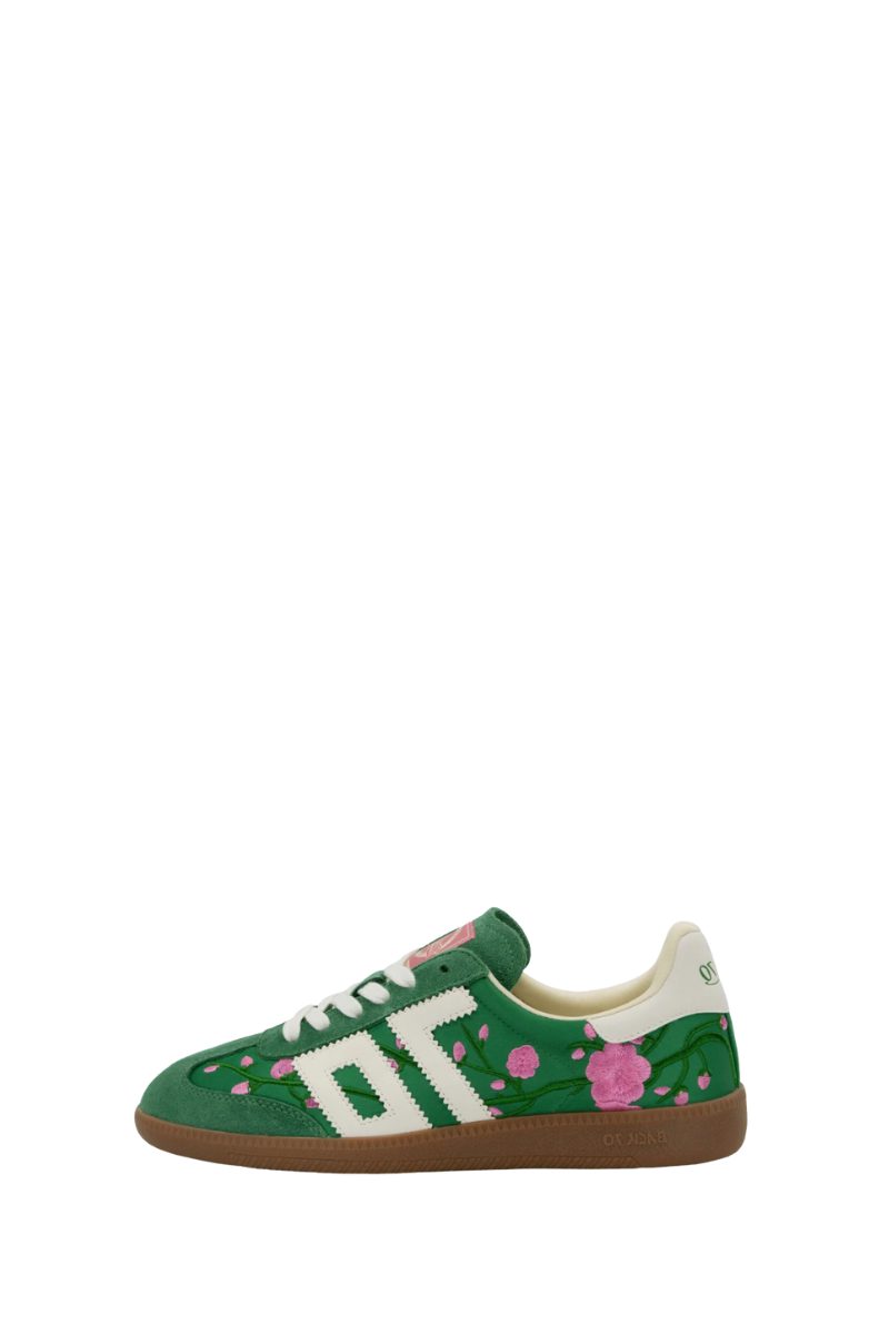 Back 70 Streetwear Ghost C26 in Floral Green Sneakers