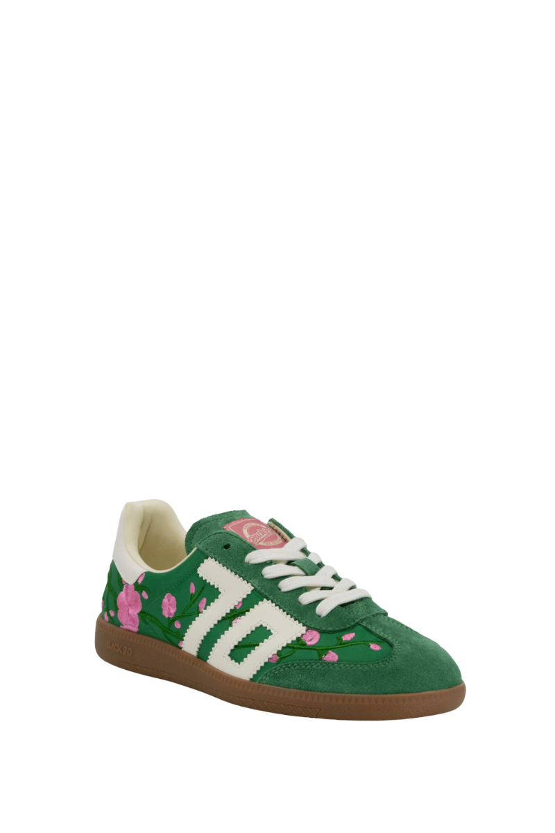 Back 70 Streetwear Ghost C26 in Floral Green Sneakers