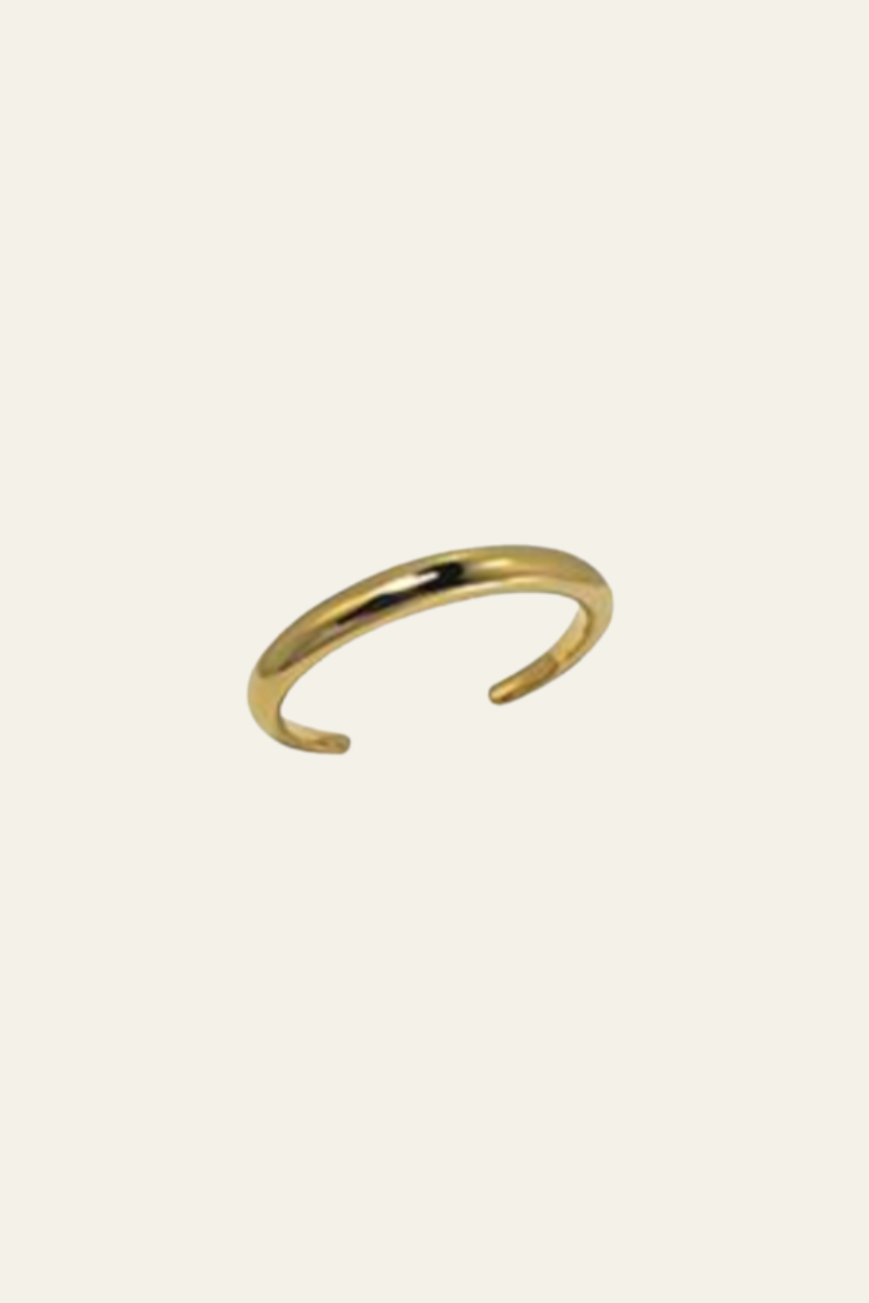 Gold Polished Gold Cuff