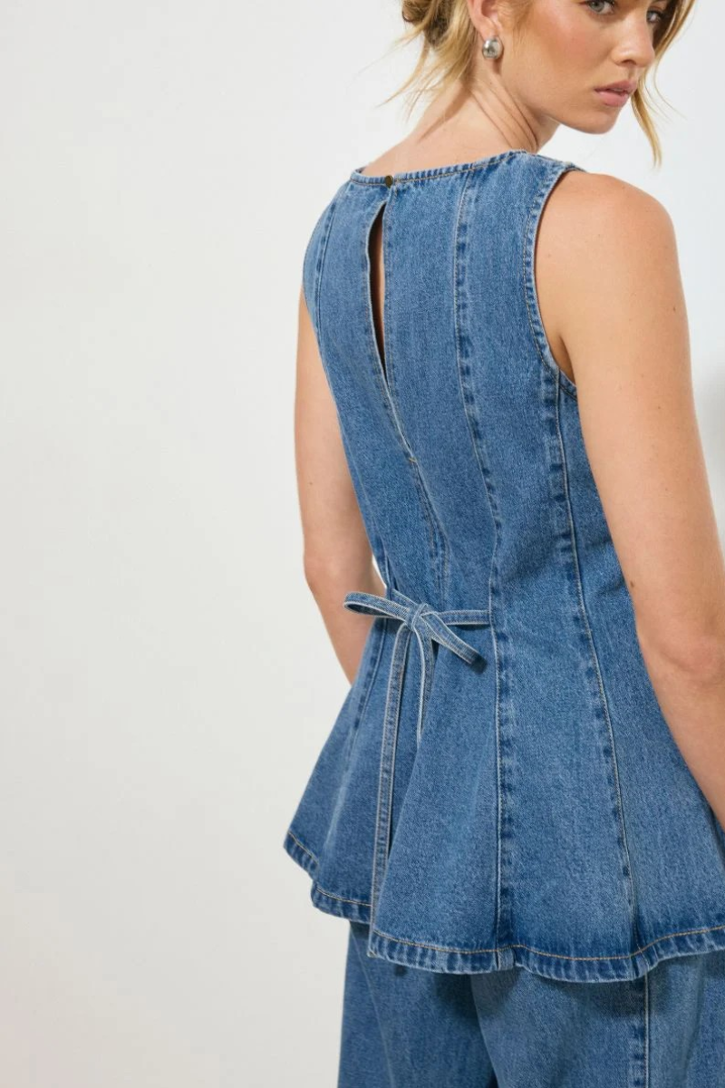 Nomada Denim Top