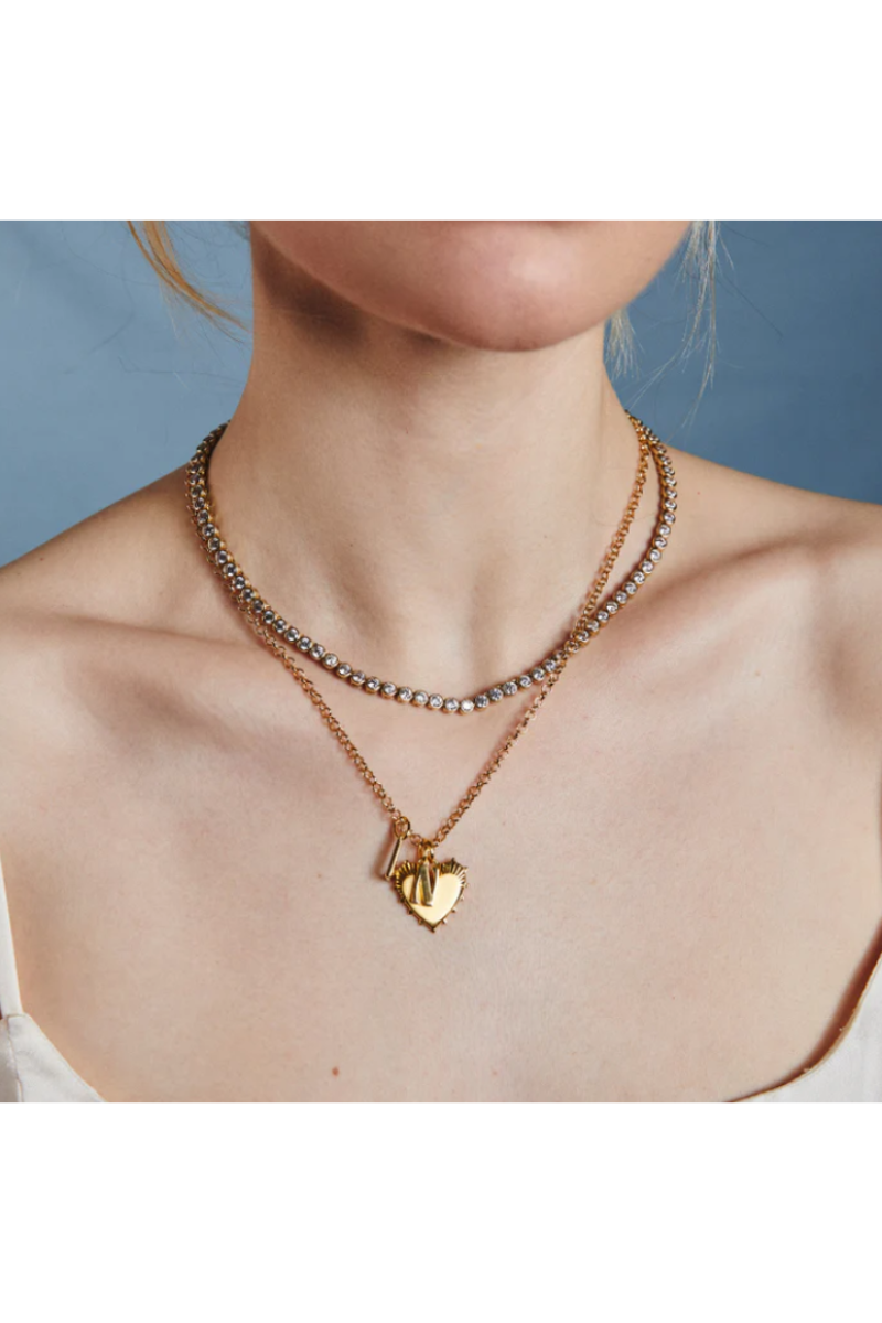 HART - Bezel Tennis Necklace