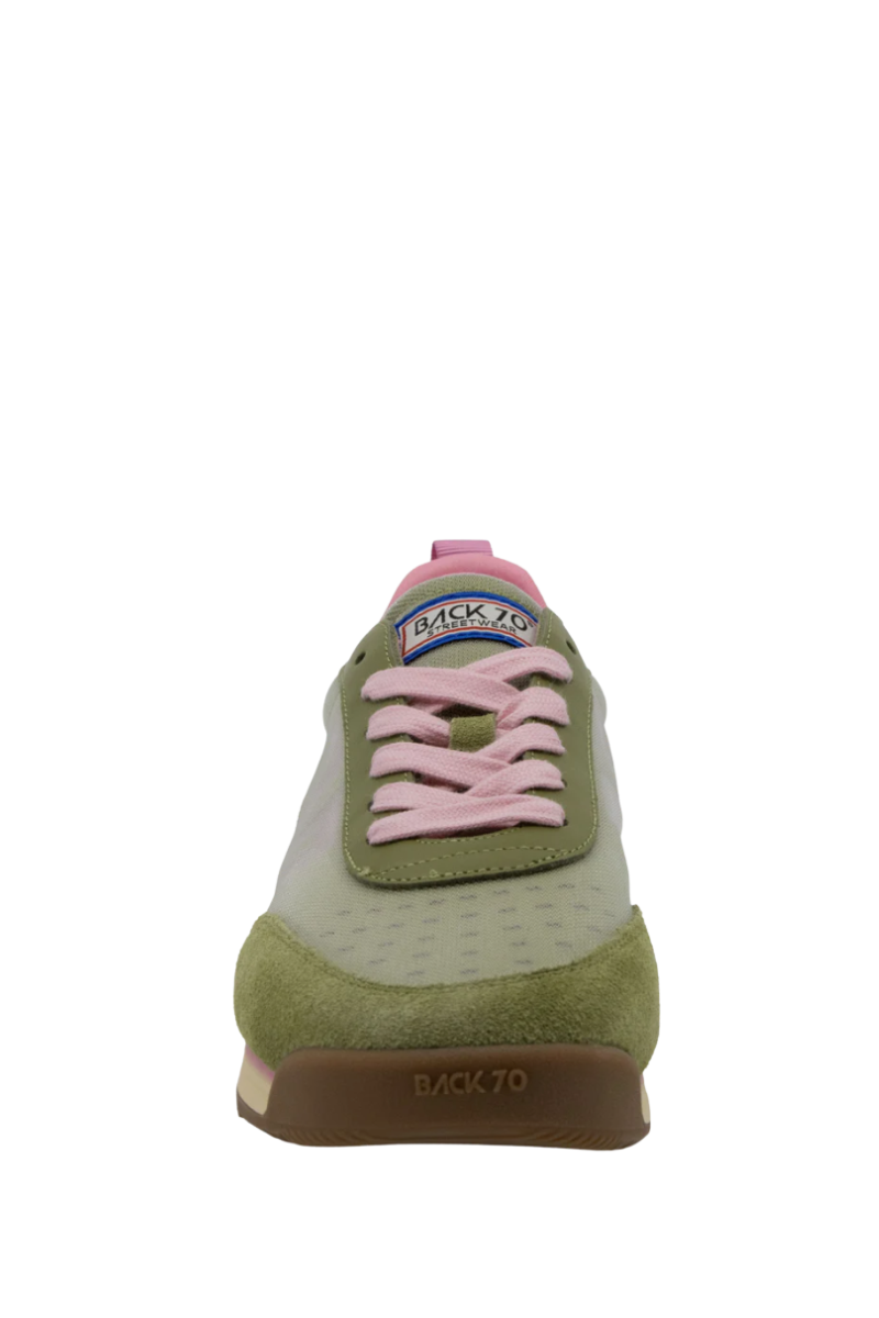 Back 70 Streetwear Jump in Olive Sneakers