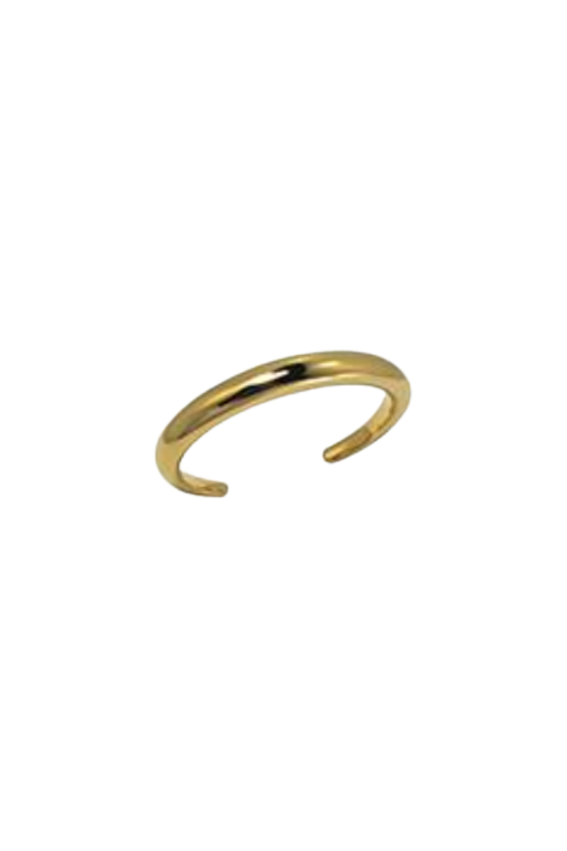 Gold Polished Gold Cuff