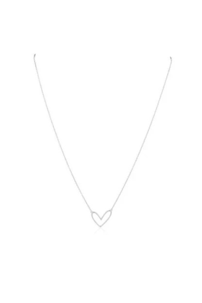 Abigail Open Heart Necklace