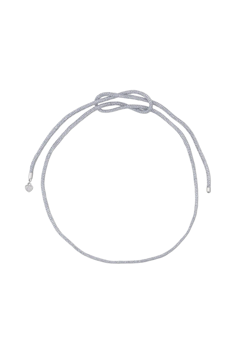 HART - Silver Lurex Necklace Cord