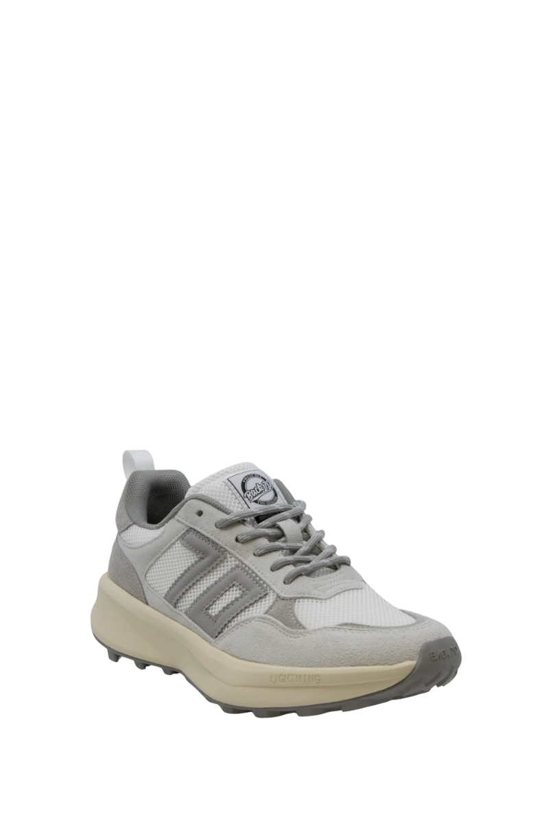 Lightning in Ice Light Gray Sneakers