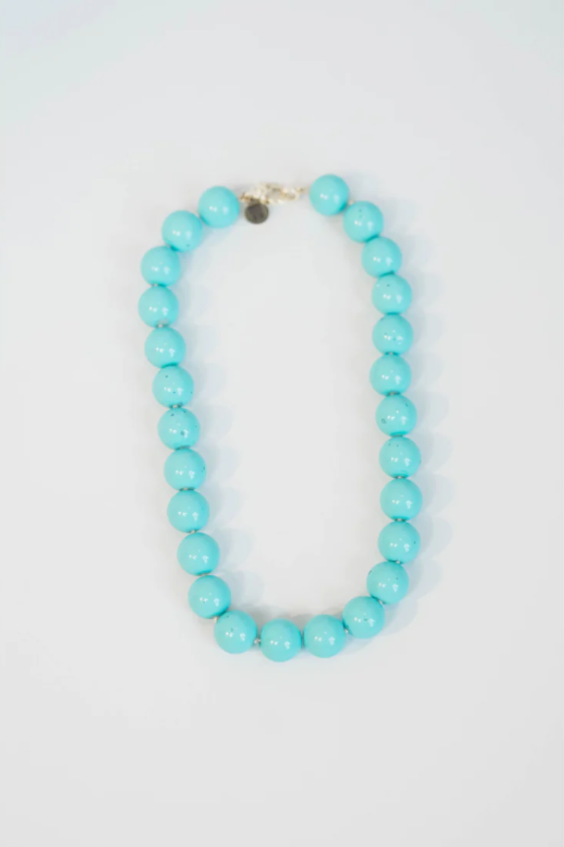 Robins Egg Jawbreaker Necklace