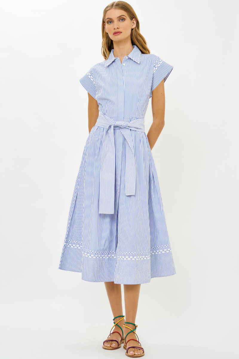 Belted Shirt Dress