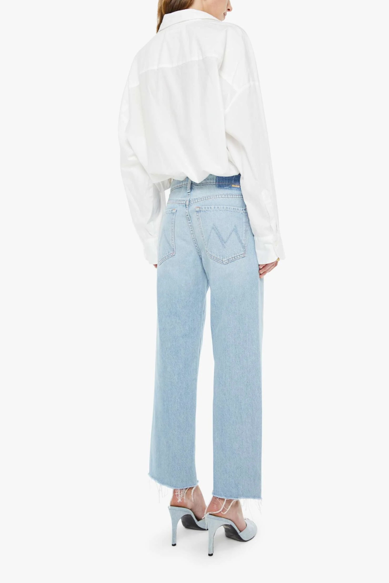 The Mid Rise Rambler Zip Ankle Fray