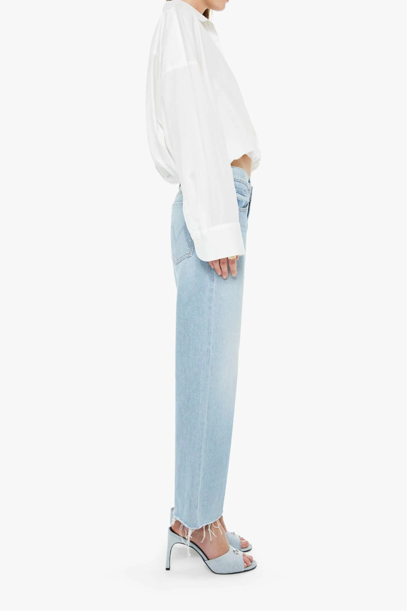 The Mid Rise Rambler Zip Ankle Fray