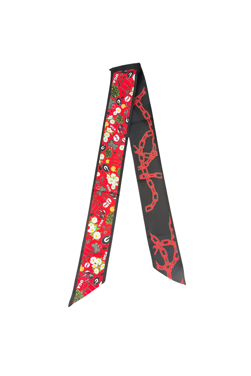 Georgia Bulldogs Twilly Scarf