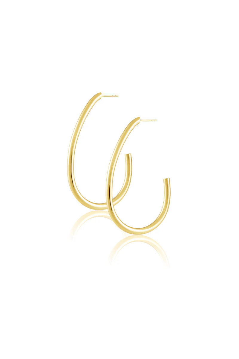 Serena Gold Hoops