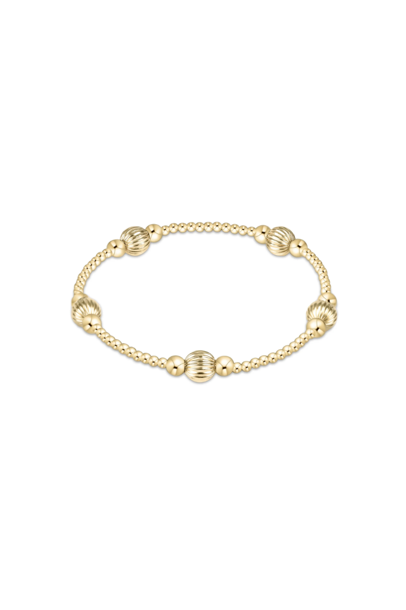 Purpose Dignity 6mm Bead Bracelet - Gold