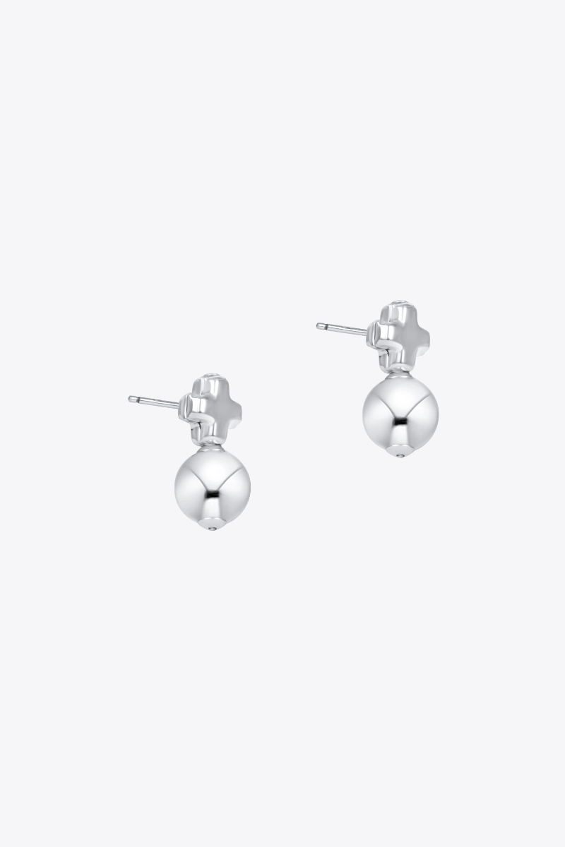 Signature Cross Sterling Stud - Classic Sterling