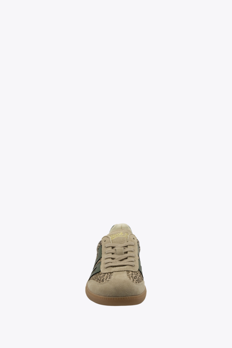 Back 70 Streetwear Cloud W26 in Pois Gold Forest Sneaker