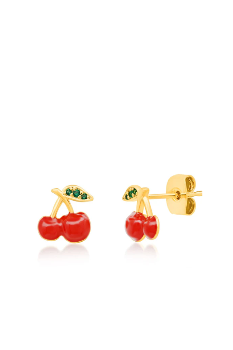 Red Cherry Earrings