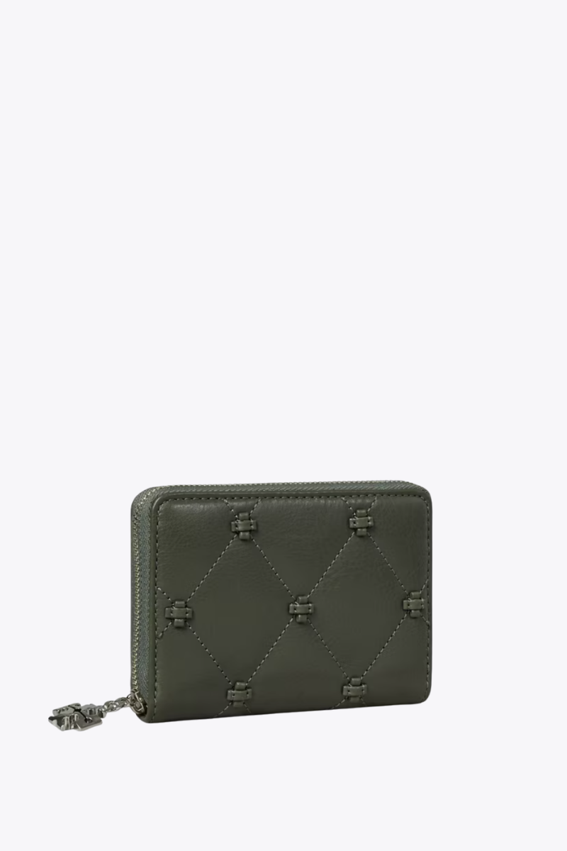 Bunny Knot Small Zip Around Wallet