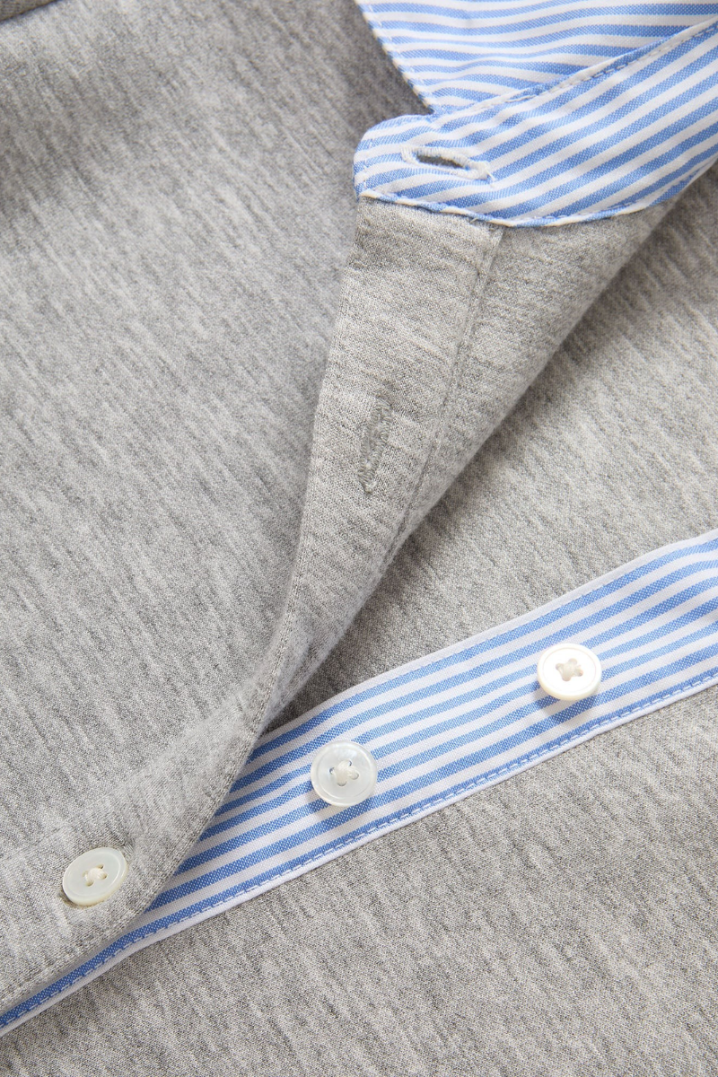 Kenwood Mixed-Media Mini Dress