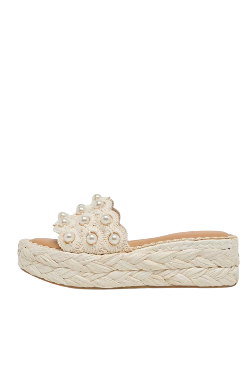 Caper Pearl Slide Sandal