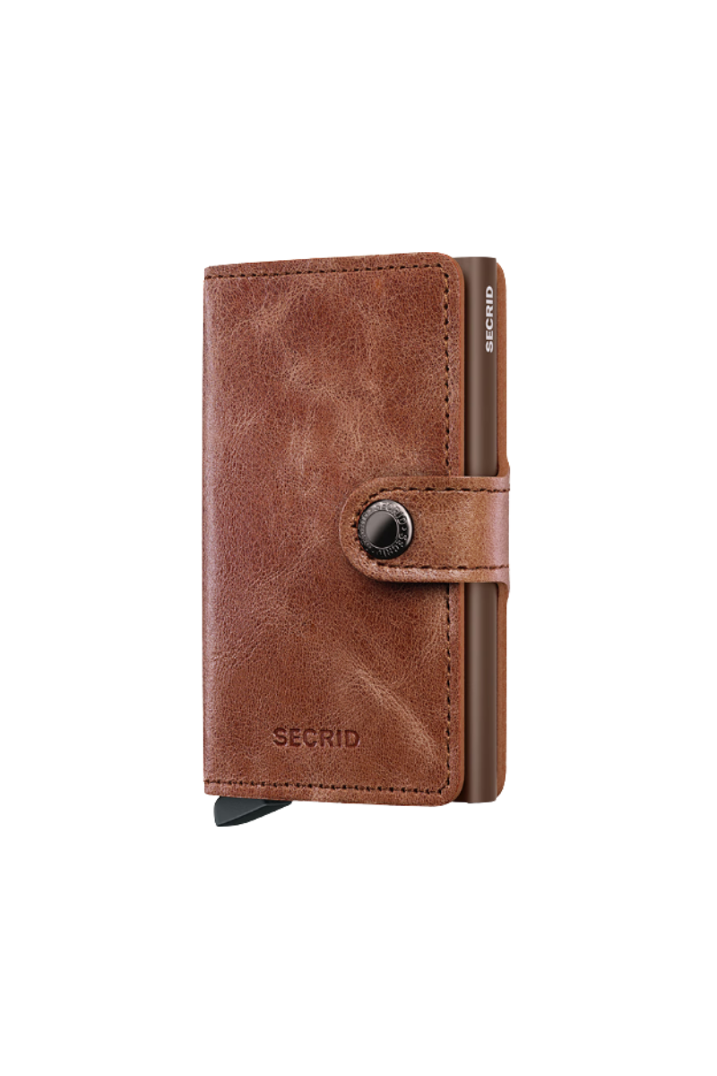 Miniwallet - Cognac Brown