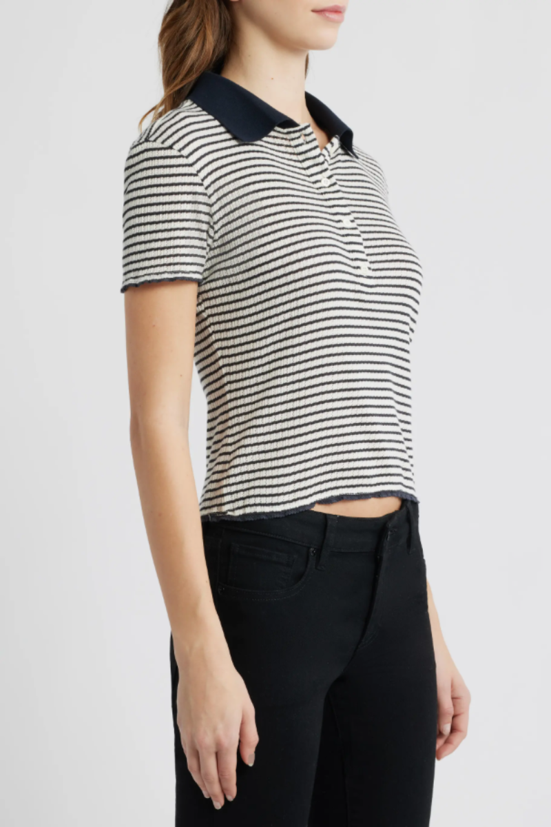 The Pointelle Polo