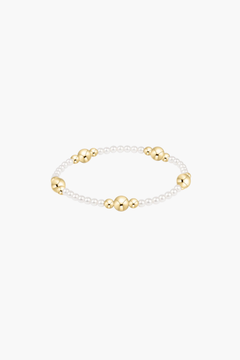 Purpose Gold 6mm Pearl Bracelet