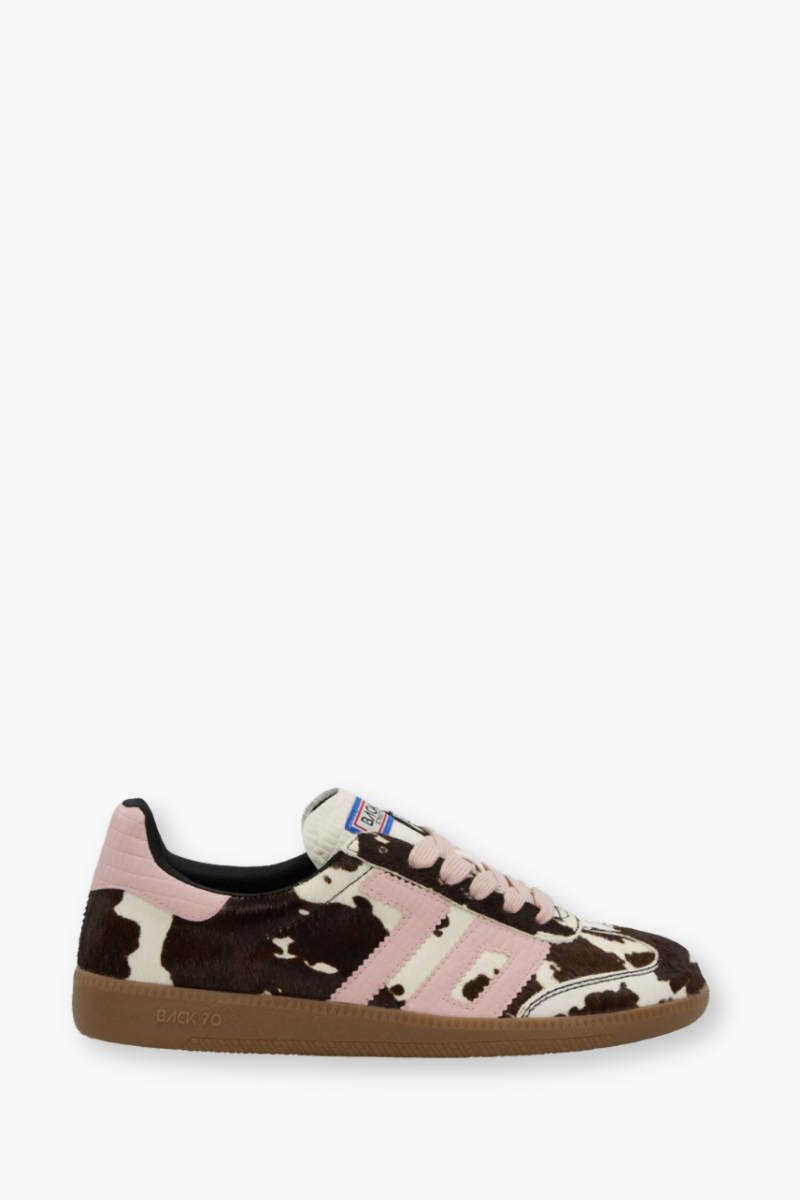 Back 70 Streetwear Cloud Cl in Cow Brown White Pink Sneaker
