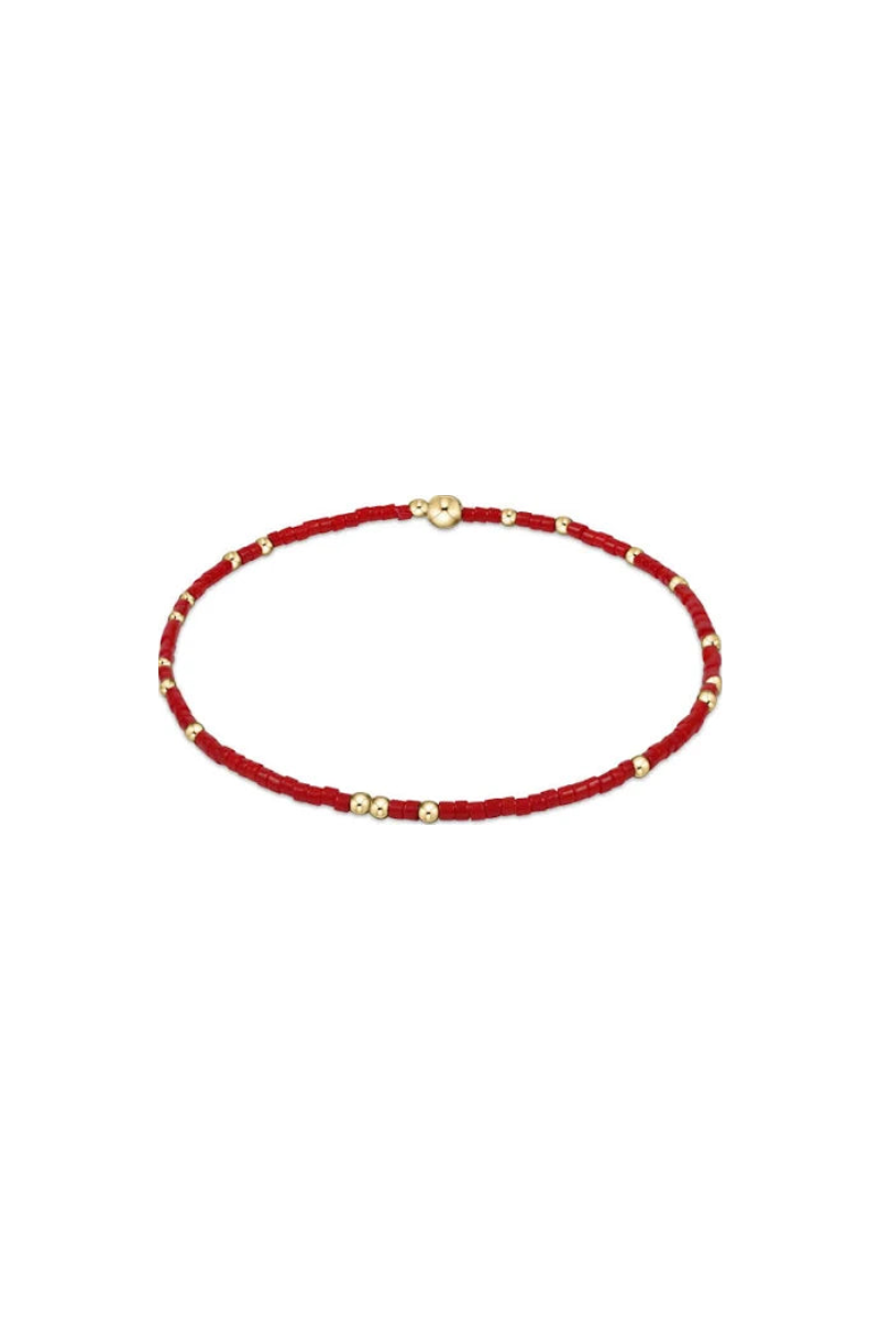 eGirl Gameday Hope Unwritten Bracelet - Bright Red