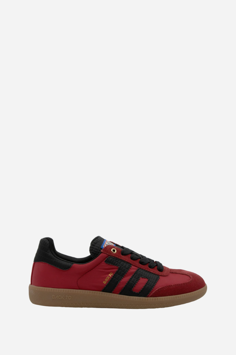 Back 70 Streetwear Ghost Sneaker Red and Black