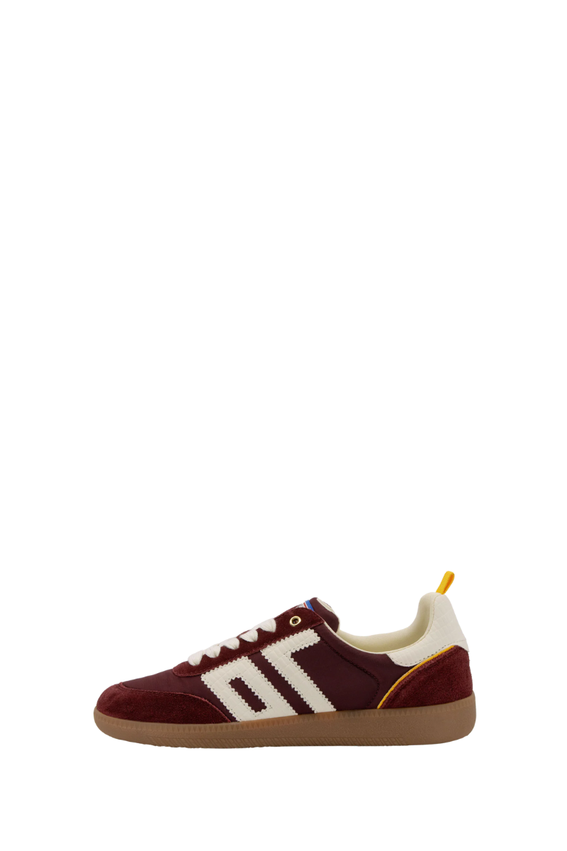 Back 70 Streetwear Ghost Sneakers Wine Yellow Milk